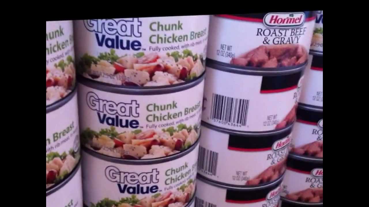 Food Storage and Canned Meat! EEK! YouTube
