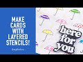 Ideas to Try with Layered Stencils! | Scrapbook.com Exclusives