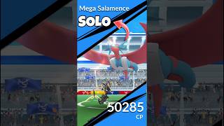 Solo Mega Salamance Raid Withmega Rayquaza In Pokemon Go