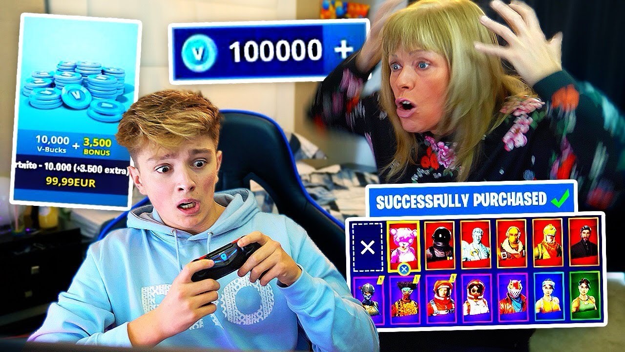 Kid Spends $500 on FORTNITE with Mom’s Credit Card ... - 1280 x 720 jpeg 251kB