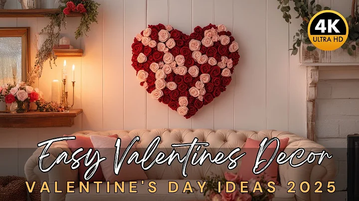 💞 Get READY for Valentine's Day 2025: EASY Valentines Decor Ideas for Every Rooms 🏡