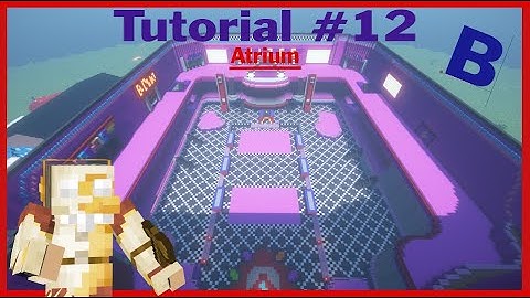 How to build Security Breach in MINECRAFT Part 12 B | Atrium 3/9 | Walls and Floors |