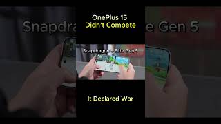 Oneplus 15 is Unbelievable. #OnePlus15 #smartphonewars #technews #androidvsiphone #phonereviews