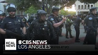 Protesteres arrested at UCI