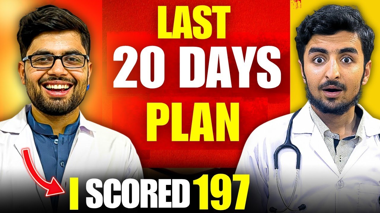 MDCAT Preparation in 1 month|Mdcat TOPPER Motivation🔥