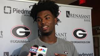 Rayshaun Hammonds Interview - Georgia vs. Kentucky 2020 - January 06, 2020