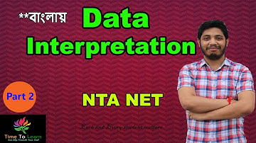 Data Interpretation in Bengali for NTA NET : Part 2 | DI | UGC NET | Research Methodology