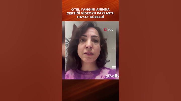 Otel yangını anında çektiği videoyu paylaştı: Yangında kız kardeşini kaybetmişti #shorts