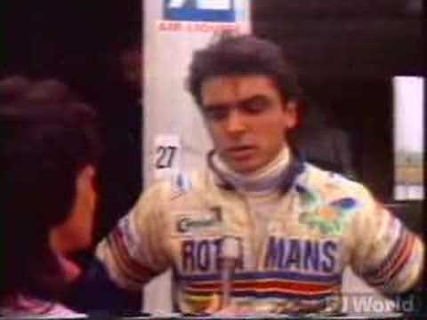 Chico Serra and Raul Boesel fight - 1982 Canadian Grand Prix