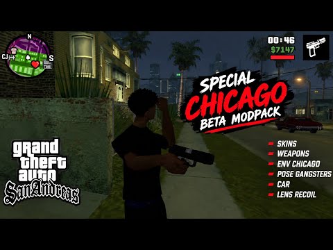 GTA San Andreas Android - Spécial CHICAGO Modpack (BETA)