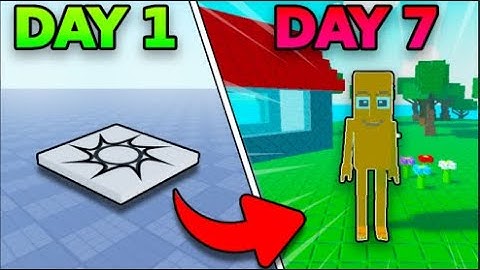 Can I Make A BRAINROT Game In 7 Days?