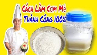 Top 13 Cách Làm Com Mẻ Không Cần Mẻ Cái Đặc Sắc Nhất Năm 2022