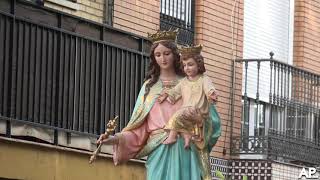 Procesion MARIA AUXILIADORA de SU EMINENCIA 2024 | Glorias Sevilla