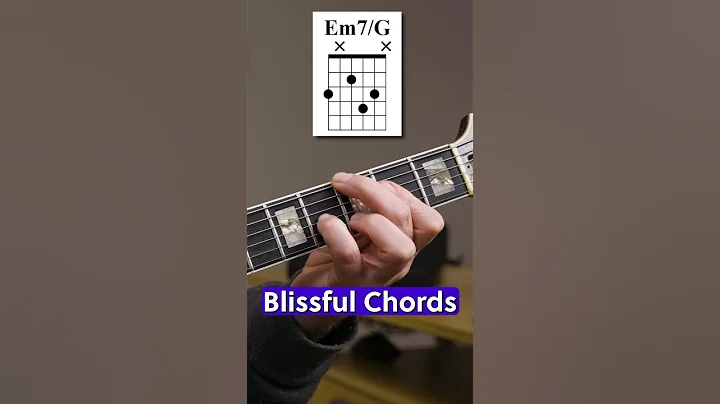 Blissful Chord Progression 😍 #guitar