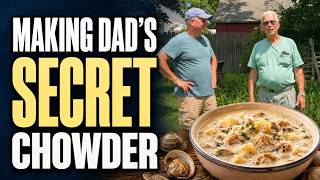Making Dad’s Secret New England Clam Chowder | 3-Generation Family Recipe