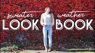 Sweater Lookbook // OOTW in Sweaters! // 5 Fall Outfits by elorabee 6,849 views 6 years ago 3 minutes, 17 seconds