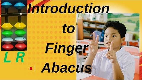 Finger Abacus | Counting 1-99 with your 10 Fingers #fingermath #abacus #number #fun