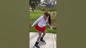 5  different ways to skate backwards on rollerblades!! 🙃 #rollerblading #howto