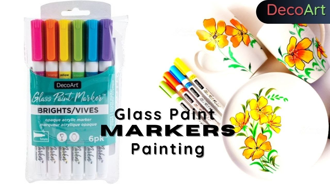 How To Create Gifts Using Glass Paint Markers from DecoArt
