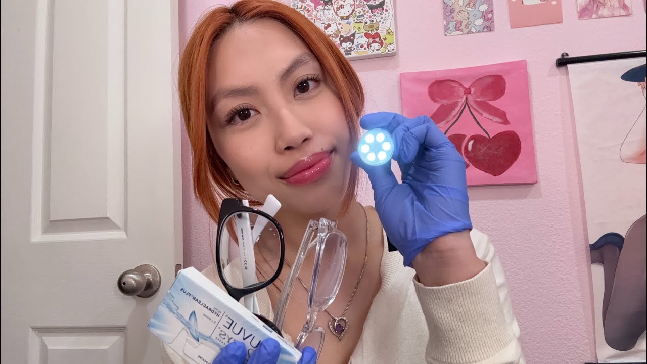 Asmr eye exam appointment (Roleplay)