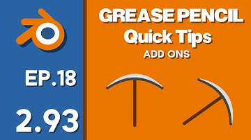 *MUST HAVE* Add On in Grease Pencil - Blender 2.93