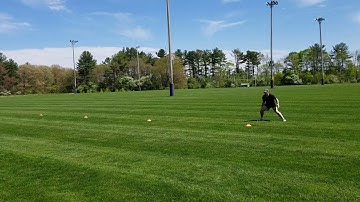 3 Cone Shuffle Decel Drill