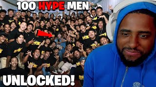 What Happens If You Hire 100 HYPE MEN on AZAR? (OMEGLE) OMETV | Craziest Reactions Ever! (REACTION!)