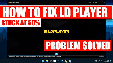 LDPlayer stuck on 50% fix | Failed to load emulator | Tutorial inside