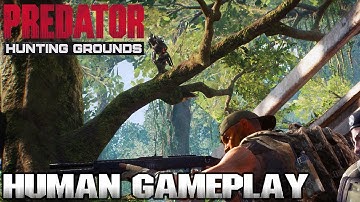 Human Gameplay【PREDATOR HUNTING GROUNDS】Full Demo Trial BETA Gameplay (PS4 PRO)