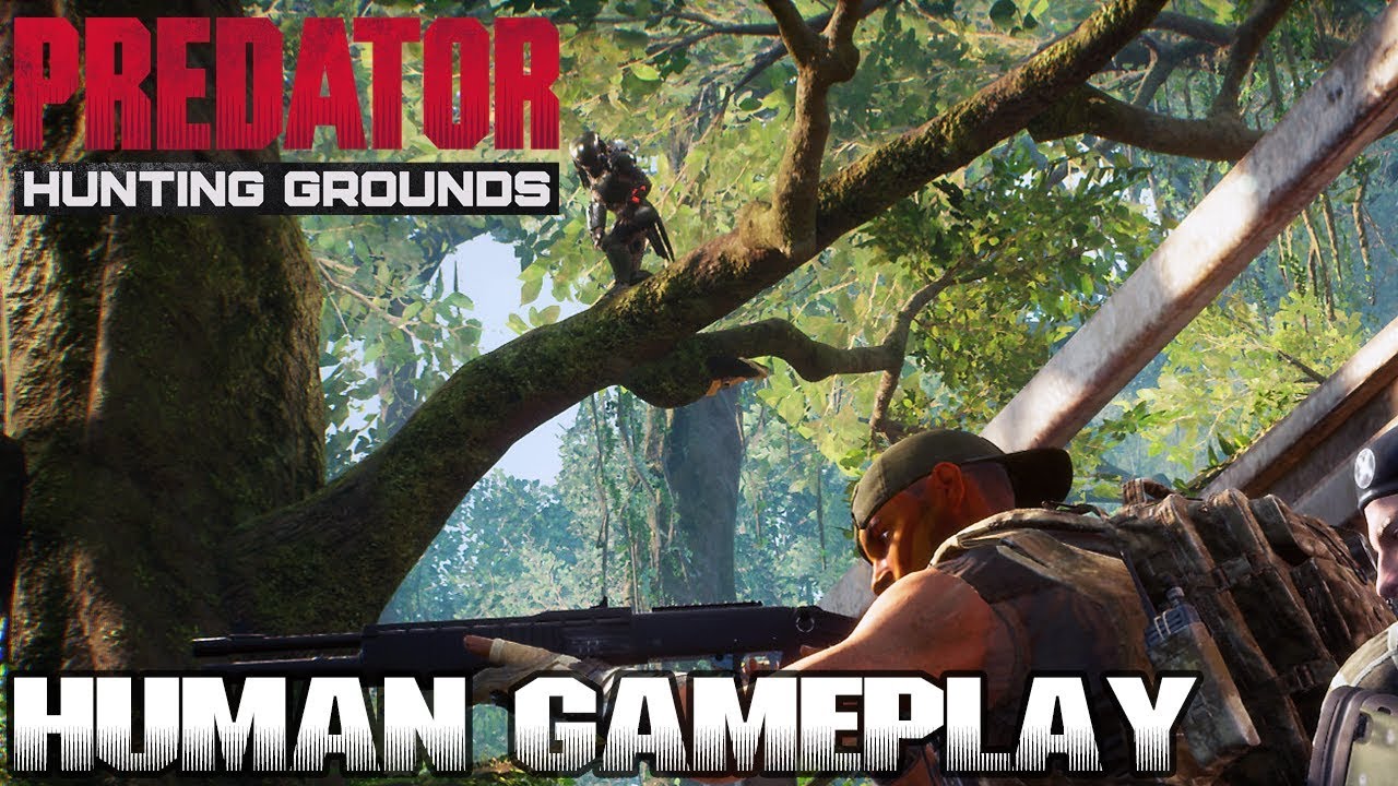 Human Gameplay【PREDATOR HUNTING GROUNDS】Full Demo Trial BETA Gameplay (PS4 PRO)