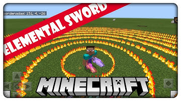 Download - Elemental Sword MOD - Minecraft Bedrock Edition 1.5.3