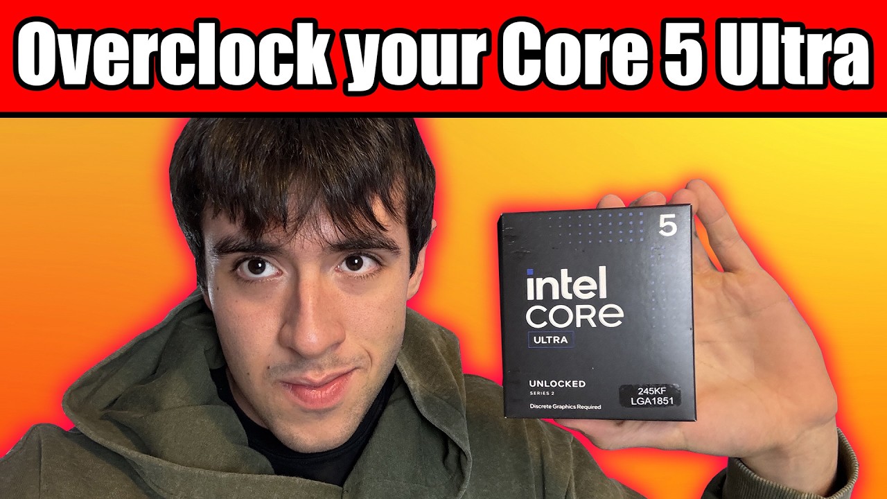 Overclock your Intel Core Ultra 5 245K for more FPS and Lower