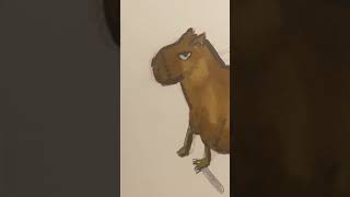Capy! #capybara #doodles #drawing #markers #process