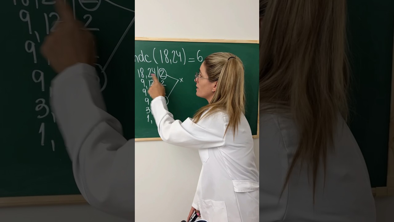 NA SUA SALA É ASSIM? Mmc e mdc #math #giscomgiz #matematica