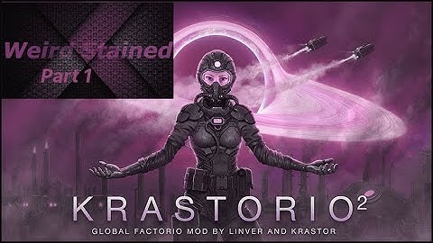 Purple is the new black- Factorio- krastorio 2 mod