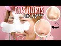 HUGE PAINFUL BLACKHEAD STRIP! this should be "world's most painful" strip! no shade.