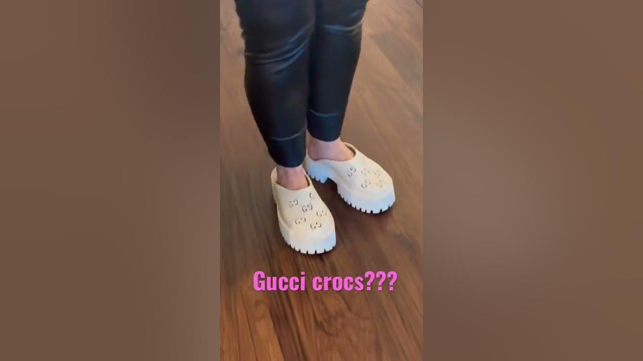 Gucci Crocs 