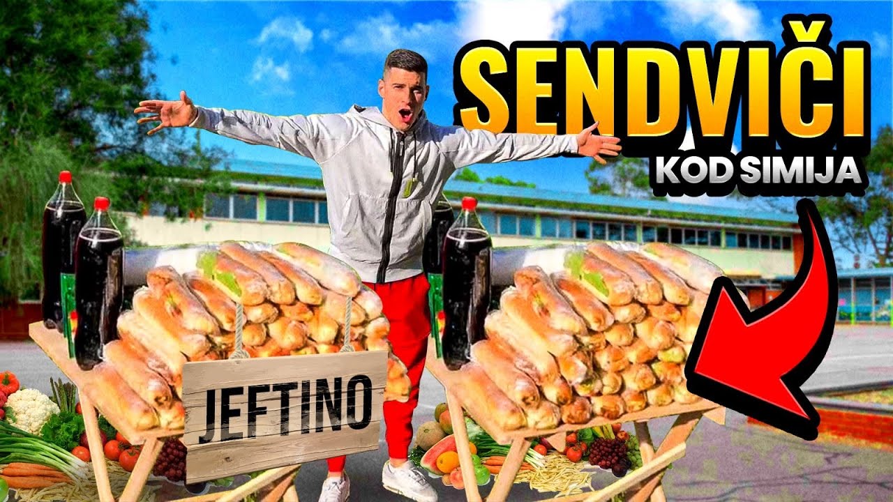 PRODAJEM SVOJE SENDVICE U SKOLI! *preukusni*