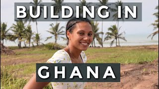 I BOUGHT BEACH LAND IN GHANA | Land Tour + Exploring the Fishing Village | Building in Ghana