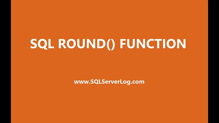 SQL ROUND Function