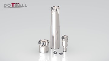 DoTwistBall - Super high-feed cutter for profile milling at high feed rates