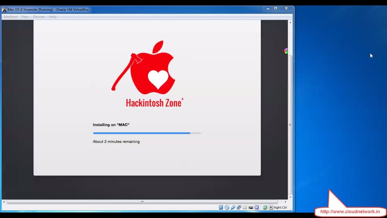 Virtualbox Hackintosh Image