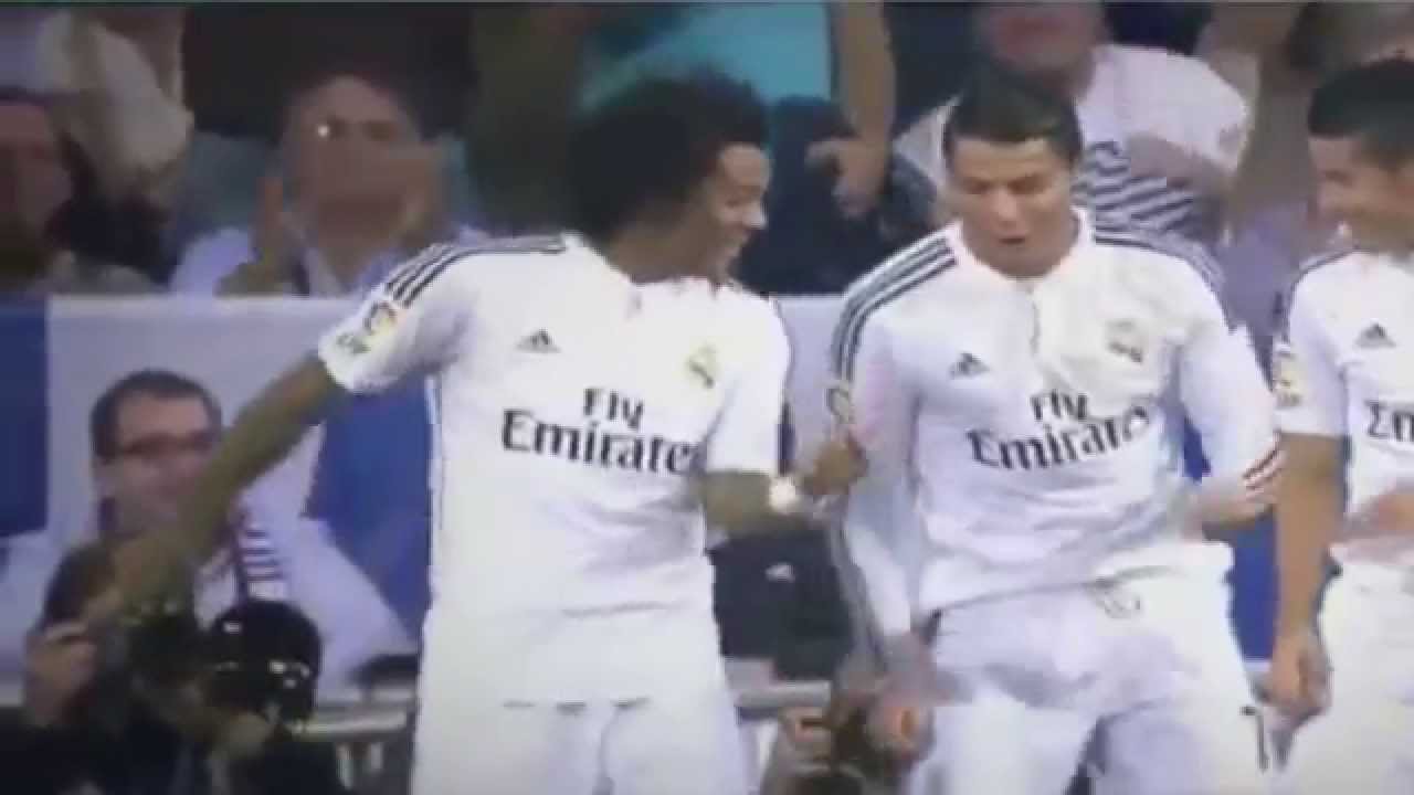 Cristiano Ronaldo Dance Bailando And James Rodriguez And Marcelo Youtube