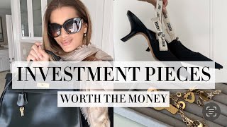 INVESTMENT PIECES WORTH THE MONEY how to build your capsule wardrobe 2024