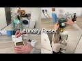 Satisfying Laundry Organization Reset ✨ ASMR Cleaning Motivation | Labels, Storage &amp; Calm Space