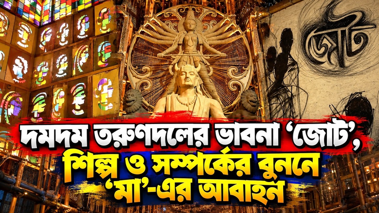 দমদম তরুণদলের এই বছরের ভাবনা 'জোট'