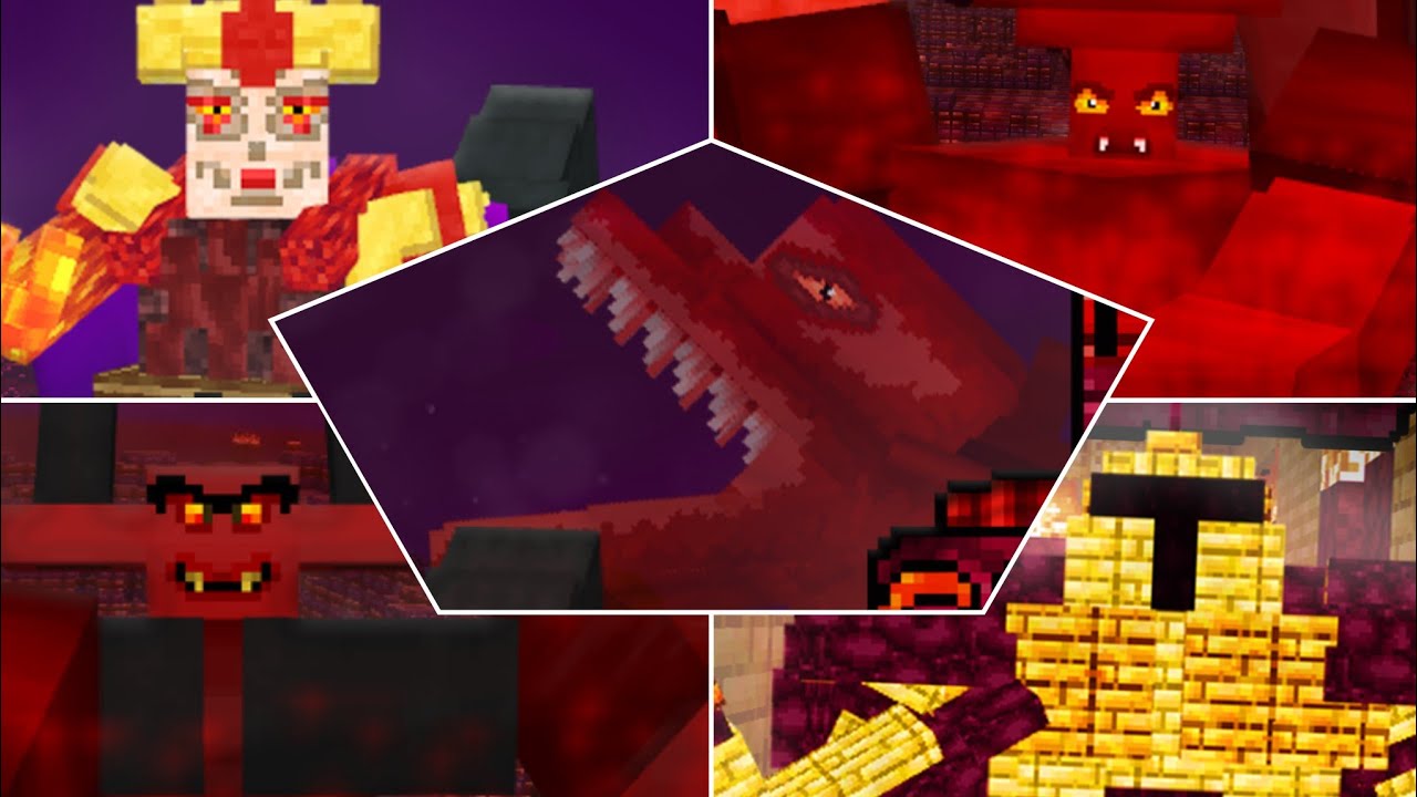Minecraft Geodrum Dimension All Bosses ( 1.21.1 Mod )