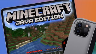 Playing Minecraft Java Edition on iPad Pro!?