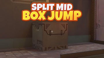 Valorant Split Box Jump Tutorial (Split Mid Box Jump)