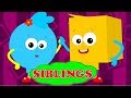 Siblings Song | Nursery Rhymes | Baby Songs For Kids | Children Rhyme